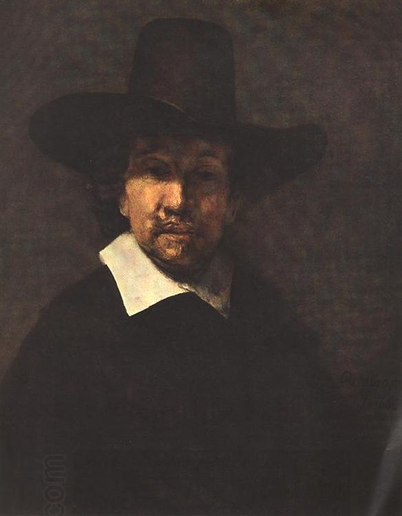 REMBRANDT Harmenszoon van Rijn Portrait of Jeremiah Becker China oil painting art